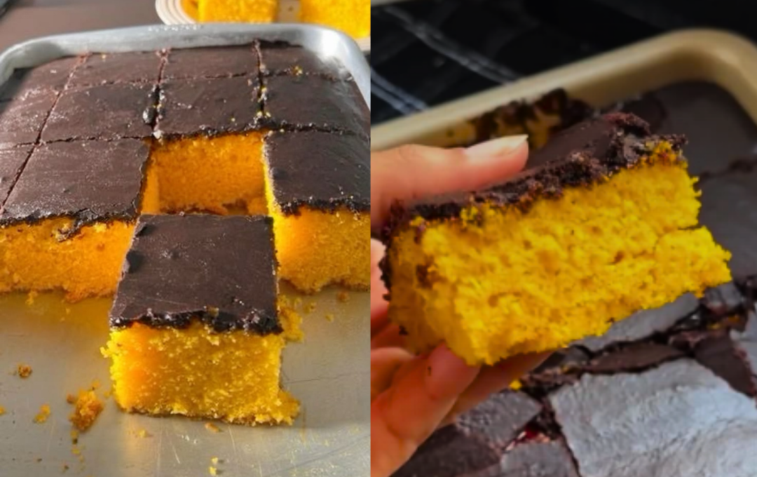 O segredo infalível para fazer um bolo de cenoura super fofinho com aquela casquinha crocante de chocolate