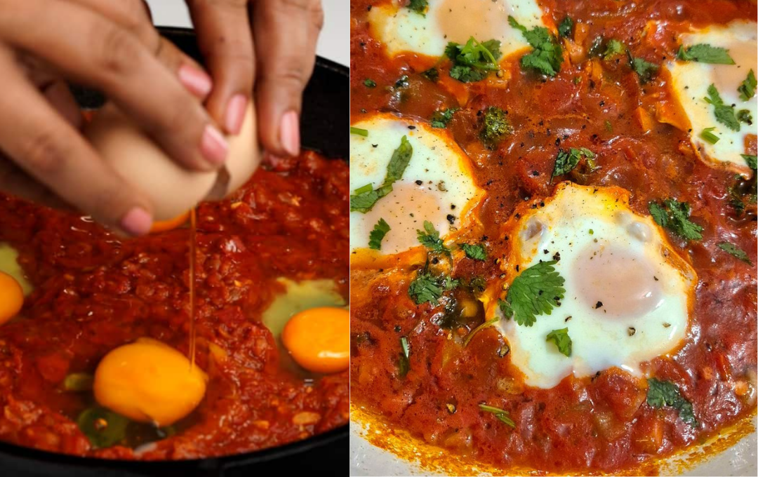 O segredo dos ovos pochê no molho de tomate rústico que vai transformar o seu café da manhã ou jantar