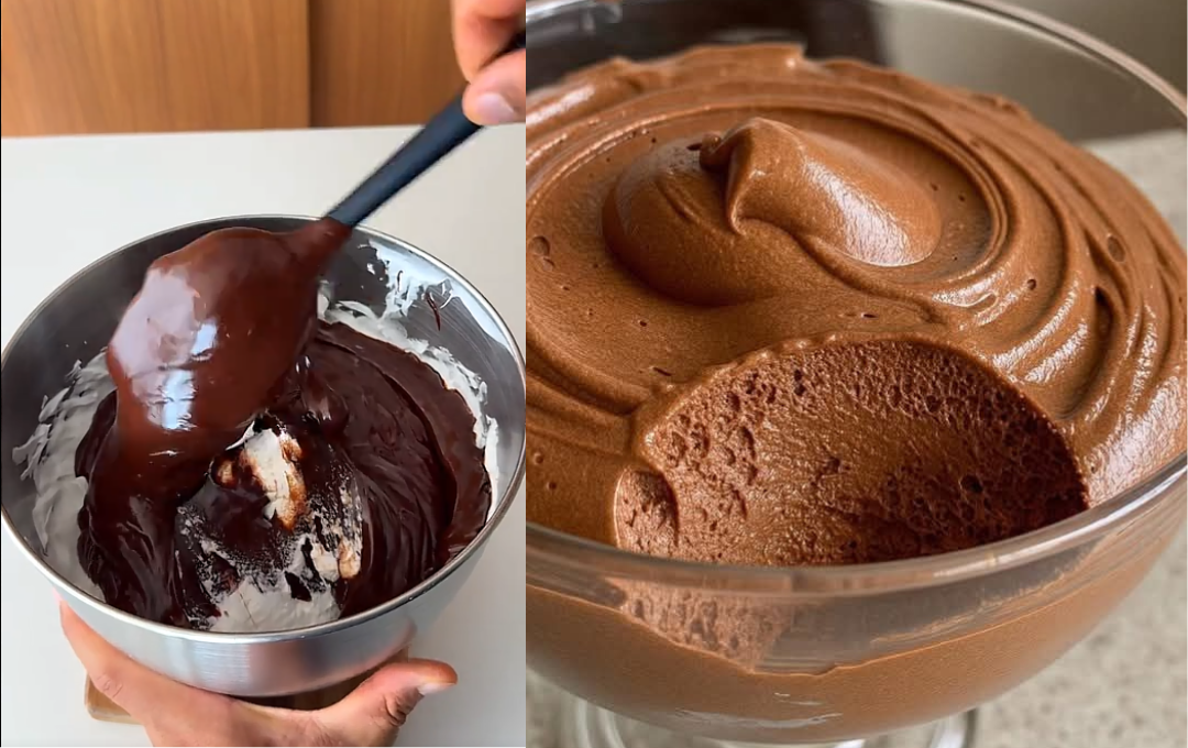 Descubra o segredo para fazer um mousse de chocolate perfeito com apenas 3 ingredientes em menos de 10 minutos